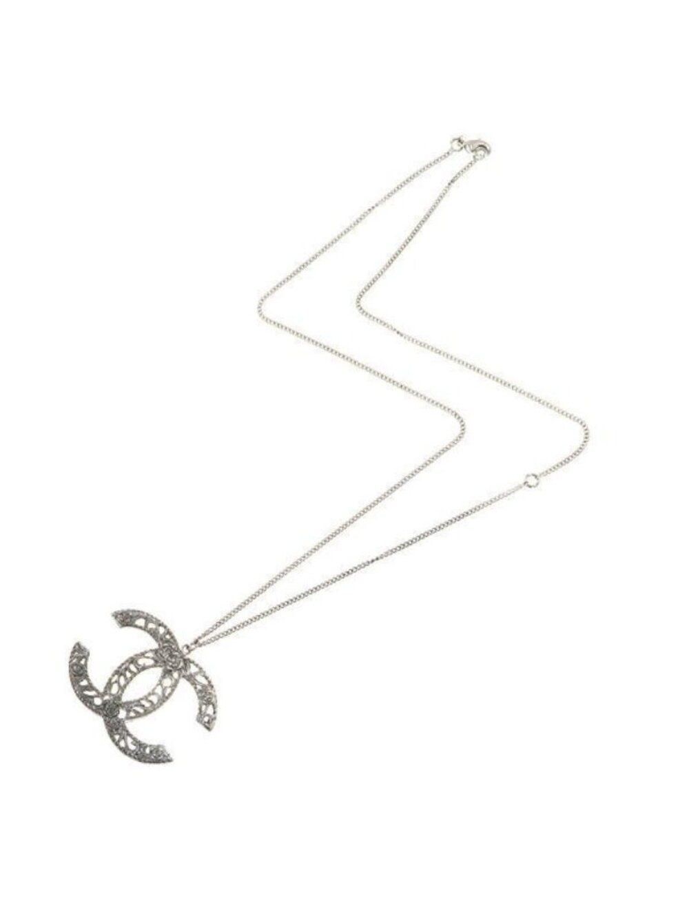 Chanel Necklace Silver